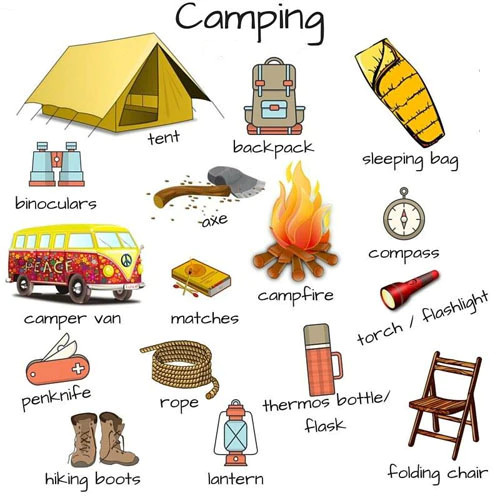 Những vật dụng cần thiết cho một buổi Camping hoàn hảo. TOP 20 vật dụng sau đây.